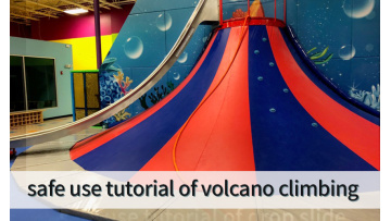Safe use tutorial of volcano climbing