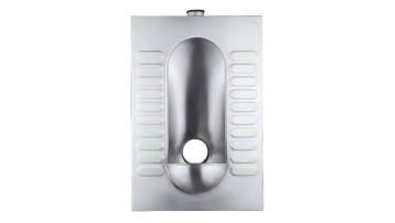 stainless toilet