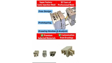 Car Sun Visor Fixing Plastic Injection Mold