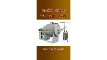 vacuum rake dryer101