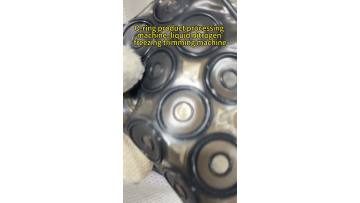 O-ring deburring machine