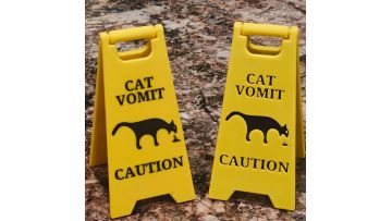 Pet warning decorative signage