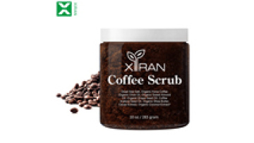 Private Label Organic Caffeine Body Scrub for Hydration and Moisturization1