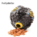 Pretty&Better Dog Cat Food Dispenser Ball Silicone Sound Pet Sounding Toy Squall Puppy Training Toy Pet Toys Feeder Dog Puzzle