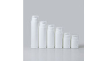 White PP Airless Bottles with Vacuum Pump for Skincare Packaging (30ml-150ml)1