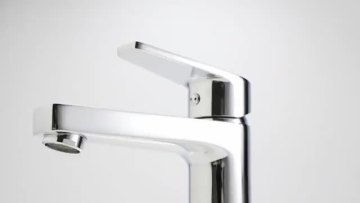 Modern Sanitary Ware Hot Cold Brass Water Tap Faucet  Wash Basin Mixer Competitive Price Sale Black or Chrome Body OEM1
