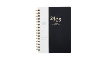 Pu cover spiral planner