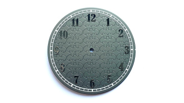 Gray dial for watch 