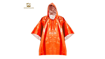 Raincoat emergency blanket