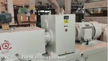 UPVC door frame profile production line 