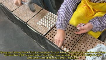 Oak Floating Mantel Shelf Production