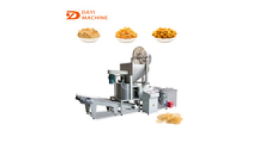 Automatic Commercial Batch Fryer 100kg-250kg/h Gas Fryer with Automatic Stirring and Discharging1