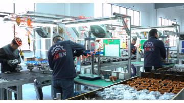 Car starter, generator, assembly line