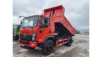 Long-Lasting Durability Tri-Ring 4X2 8.6cbm Rear Dump Truck for Sand & Gravel Yard Transport1