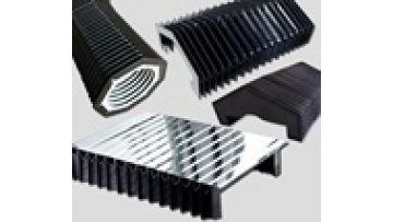 CNC machine pvc fabric accordion bellow cover Linear Guides bellows1