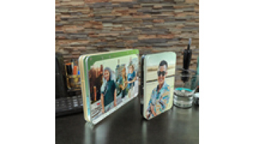 Acrylic Desktop Display Picture Frame - 15x10cm, Clear, 2cm Thickness, Double Sided, Magnet, Freestanding1