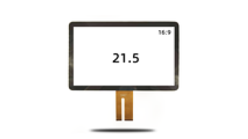 Panel mount open frame touch screen, 21.5