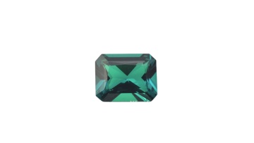 2GC02008A Hot Sale Good Quality Emerald Cut Hydrothermal Lab Created Emerald with Good Price Per Carat1
