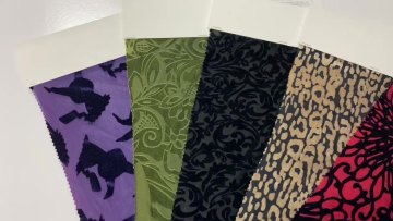High Standard Different Designs 60%POLY 30%NYLON 10%SPANDEX Burnout Stretch Fabric For Clothing1