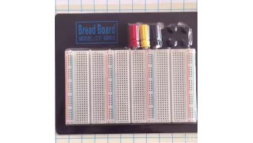 1100 tie-points electronic kit educational solderless breadboard1