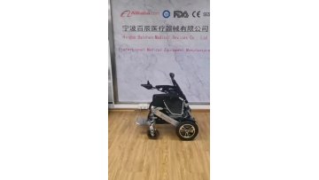 Factories electric_wheelchair_motor remote fully automatic folding electric wheelchair1