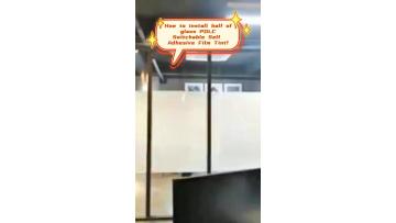 PDLC for half glass