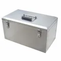 425*230*240mm Portable Stainless Steel Toolcase Home Multifunction Storage Box Packaging Repair Tool Case Instrument Equitment