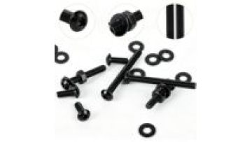 Factory 469pcs M3 Pan Head Hex Socket Head Screws with Truss Head Nuts Assortment Machine Screws1