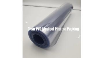 Clear PVC Medical Pharma Packing