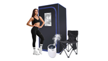 foldable  sauna tent far infrared heating sauna tent with steam generator whole body sauna tent room1