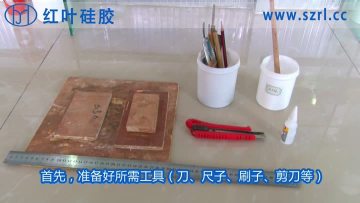 Silicone mold making for candles