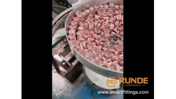 assembling the copper filter and copper drier