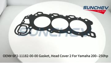 6P2-11182-00-00 Gasket, Head Cover 2