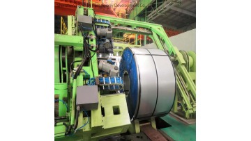 PET aluminum coil swing bundling-friction welding