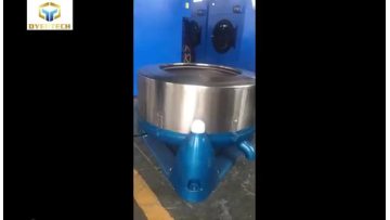 High speed centrifugal hydro extractor for clothes