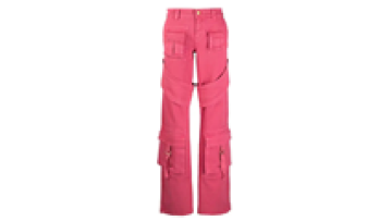 OEM Custom Logo High Quality Cargo Woven Corduroy Work Pants for Women1