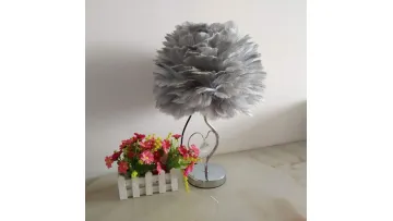 Elegant Goose Feather Heart Wing Desk Lamp for Living Room1