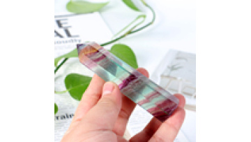 High Quality Natural Healing Crystal Point Candy Fluorite Tower rainbow Fluorite Point1