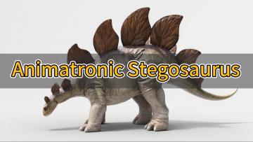 Animatronic Stegosaurus