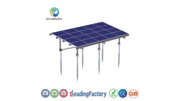 Jchx-CE Utility-Scale Galvanized Carbon Steel Solar Panel Ground Screw Mounting Bracket1