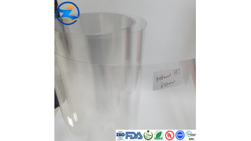 Rigid Clear 100% New Raw Material PET Films 