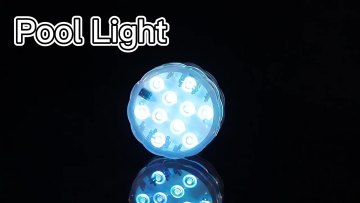remote control RGB luces piscina IP68 Waterproof LED Swimming Pool Light Underwater led light Lighting for swimming pool1