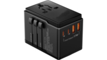 Factory Price Multi-Function 3.4A UK/US/AUS/EUR Adapter Socket Travel Charger1