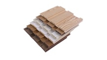 Ecological wood great wall board manufacturer PVC wood plastic wall protection board 195 Great Wall1