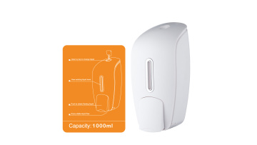 Leelongs Wall Mounted Liquid Manual Soap Dispenser For Sanitizer Gel1