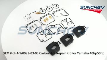 6H4-W0093-03-00 Carburetor Repair Kit