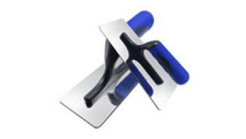 Wholesale Blue Plastic Handle Stainless Steel Putty Knife Plastering Knife1