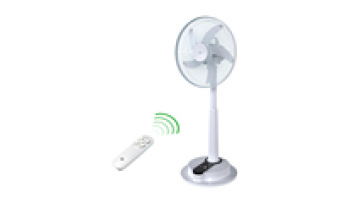 DP Floor Fans AC DC Electric Charging 12 14 16 Inch Stand Pedestal Fan Rechargeable Standing Fan With Remote Control1