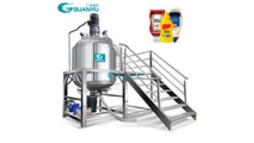 1000l Vacuum Emulsifying Machine for Cosmetics: Ointment, Cream, and Lotion Mixer1