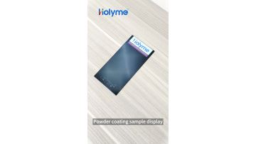 Smooth Powder coating sample display2
